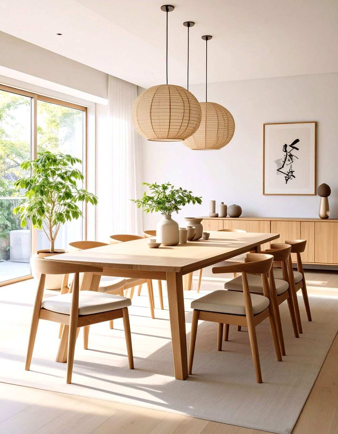 Modern Minimalist Japanese Dining Room - 24 Japanese Dining Room Ideas