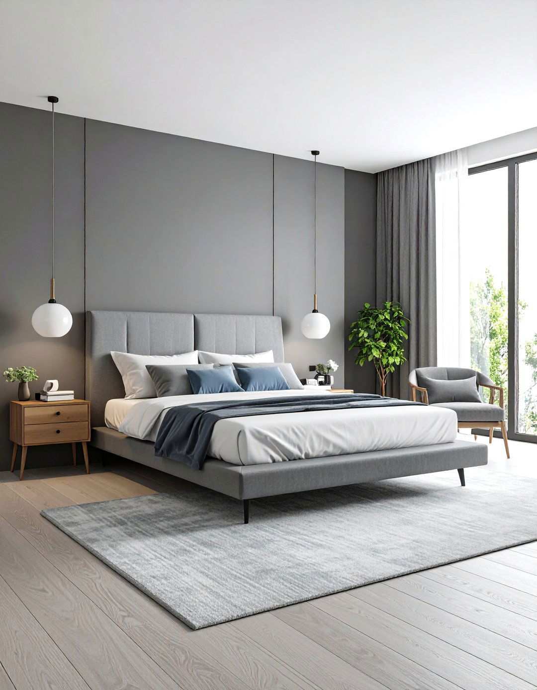 Modern Minimalist Masculine Retreat - 24 Men's Bedroom Ideas