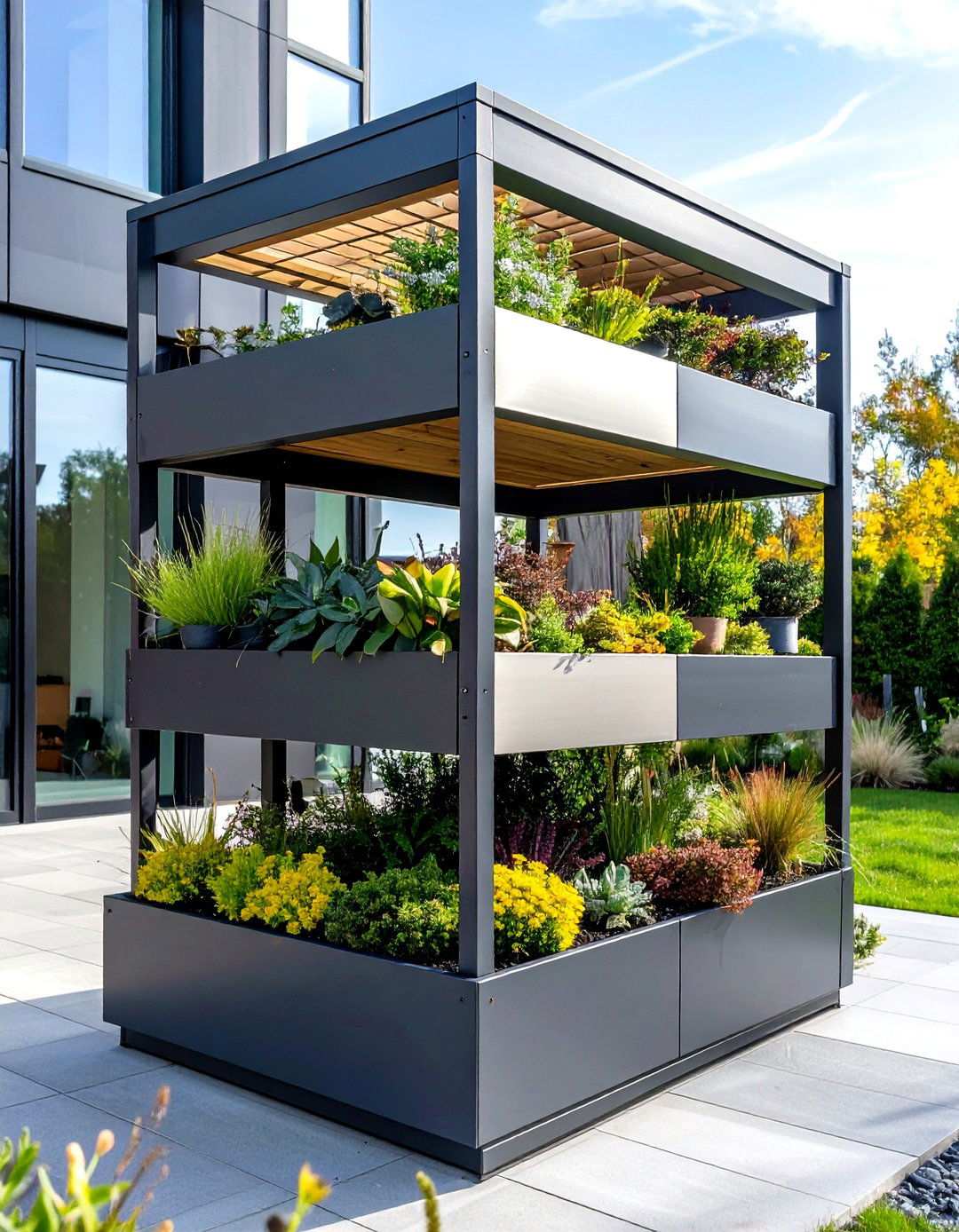 Modern Minimalist Plant Stands - 24 Outdoor Plant Stand Ideas