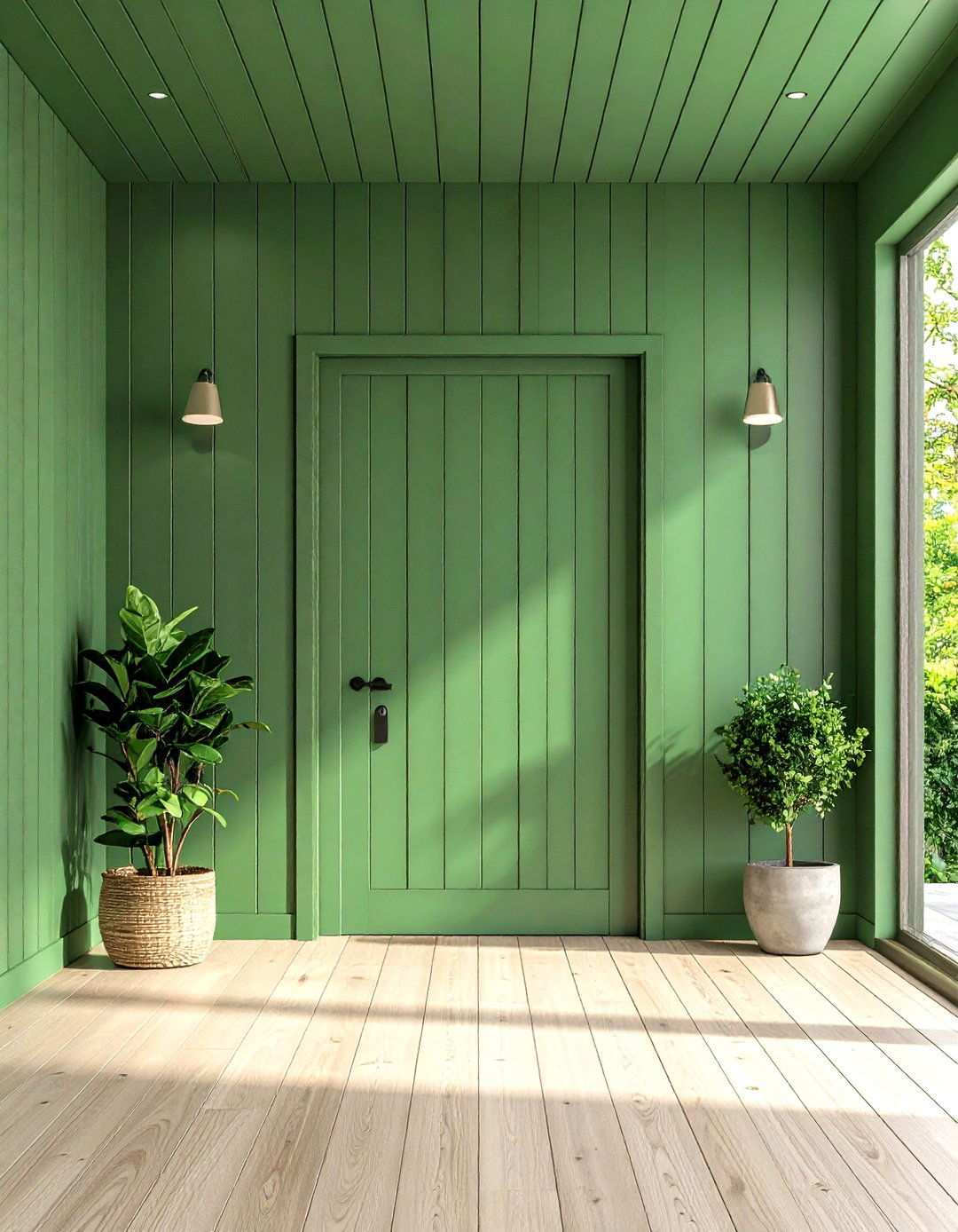 Modern Shiplap Accent Walls - 24 Wainscoting Entryway Ideas