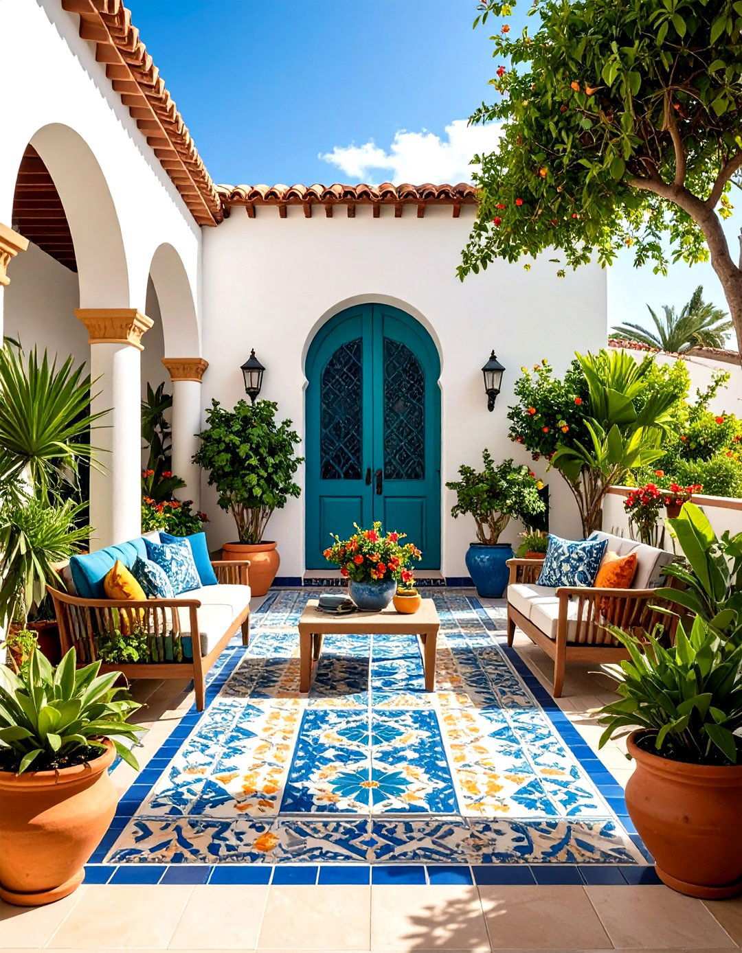 Modern Spanish Minimalist Design - 24 spanish style front porch ideas