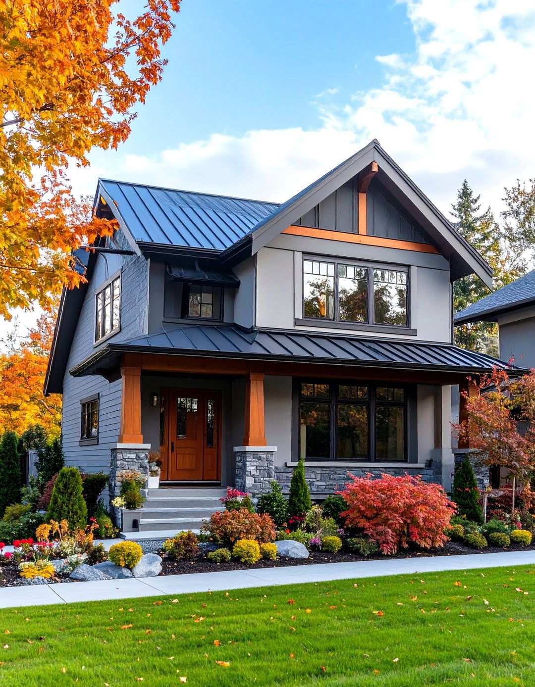 Modern Tudor Color Coordination - 24 Modern Tudor Exterior Inspiration