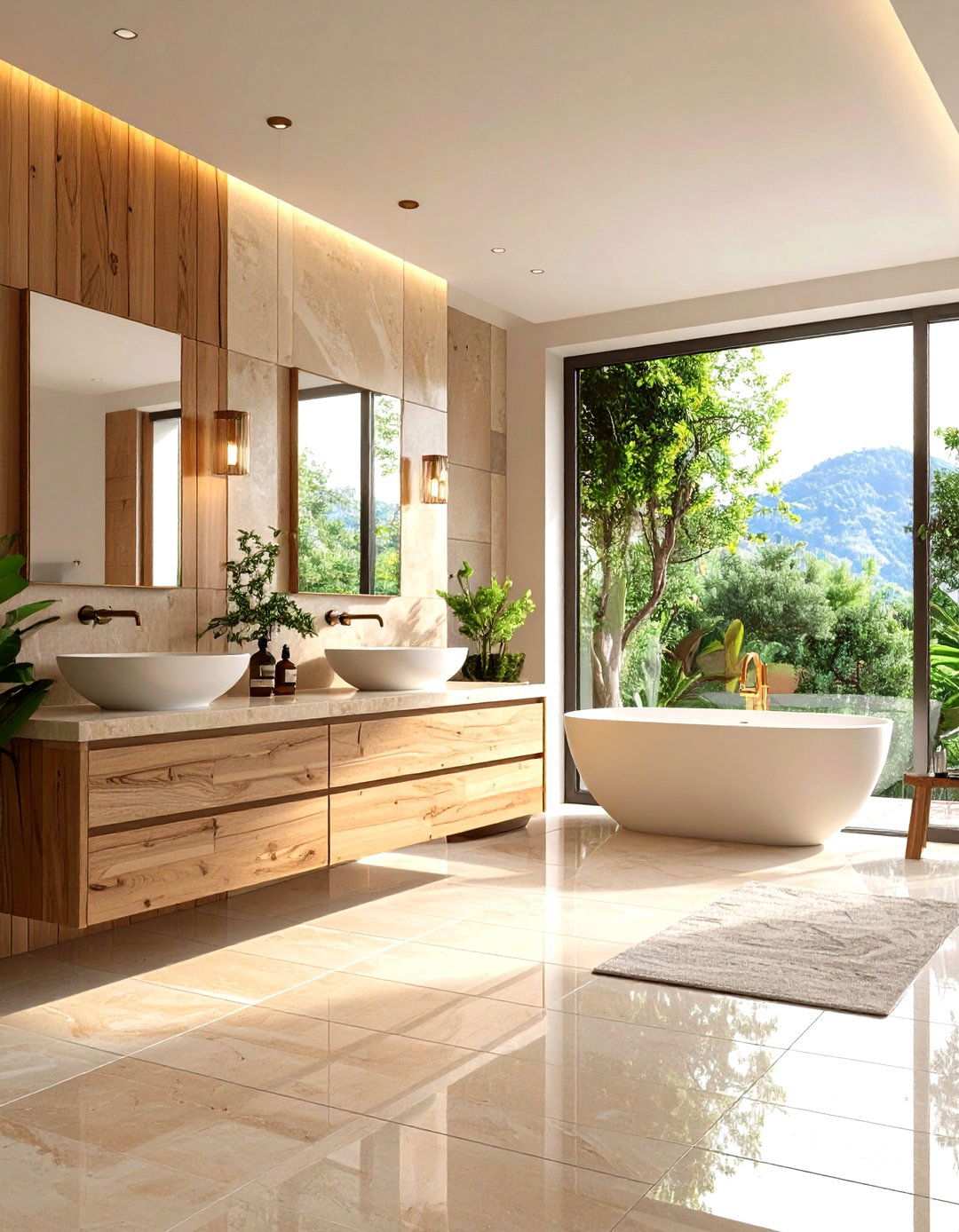 Modern Tuscan Bathroom - 24 Tuscan Bathroom Ideas