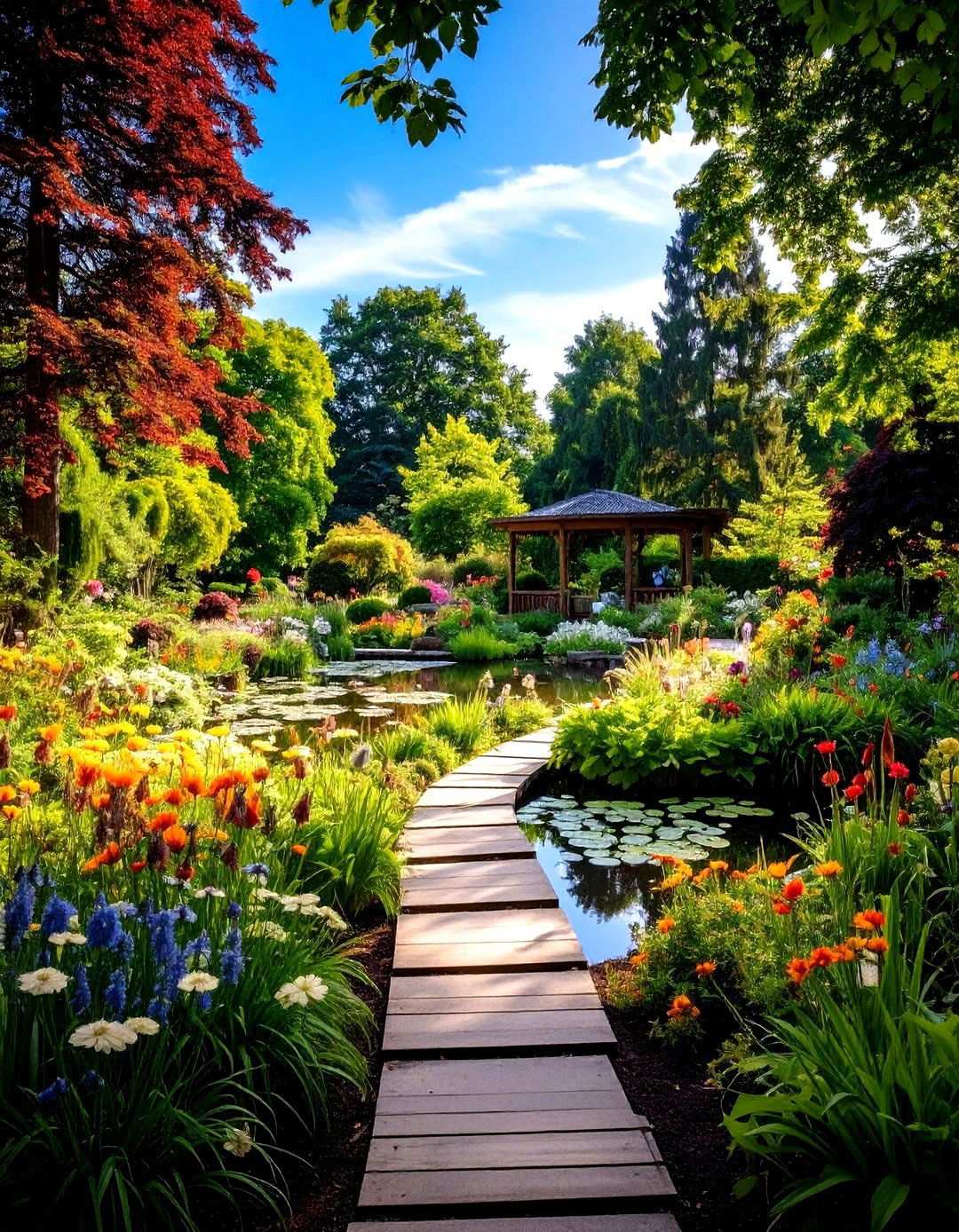 Modern Victorian Revival Garden - 24 Victorian Front Garden Ideas