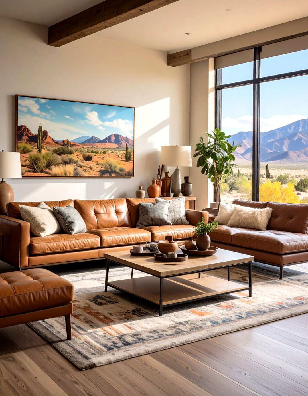 Modern Western Fusion Spaces - 24 Western Living Room Ideas
