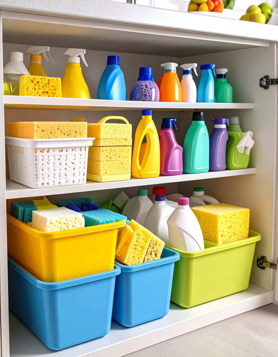 Modular Container Storage - 24 Kitchen Sink Organization Ideas