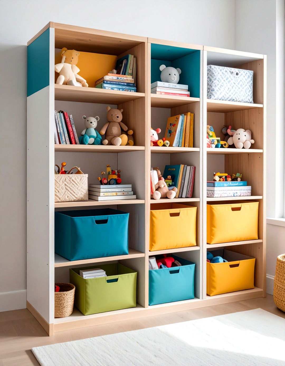 Modular Cube Storage Systems - 24 Nursery Storage Ideas