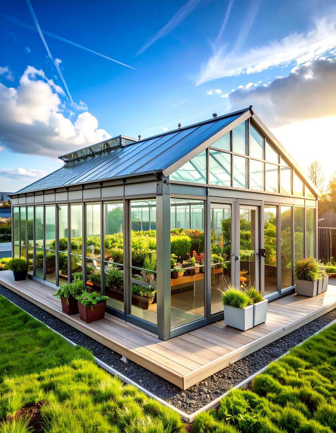 Modular Expandable Rooftop Greenhouse - 24 Rooftop Greenhouse Ideas