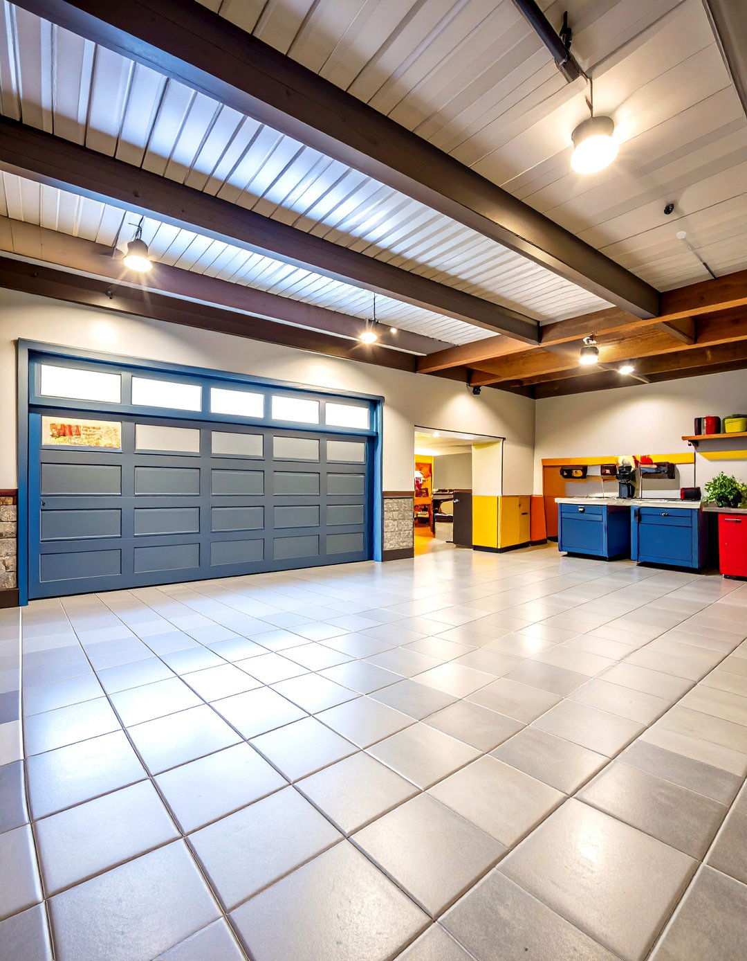 Modular Garage Floor Tiles - 24 Man Cave Flooring Ideas
