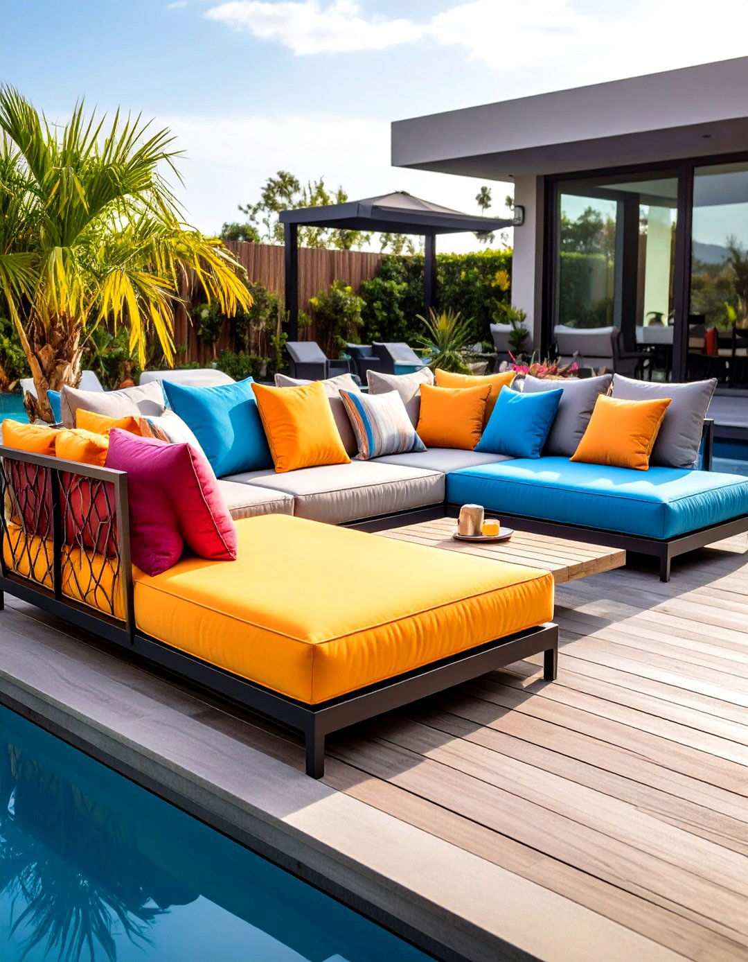 Modular Seating Systems - 24 Pool Furniture Ideas
