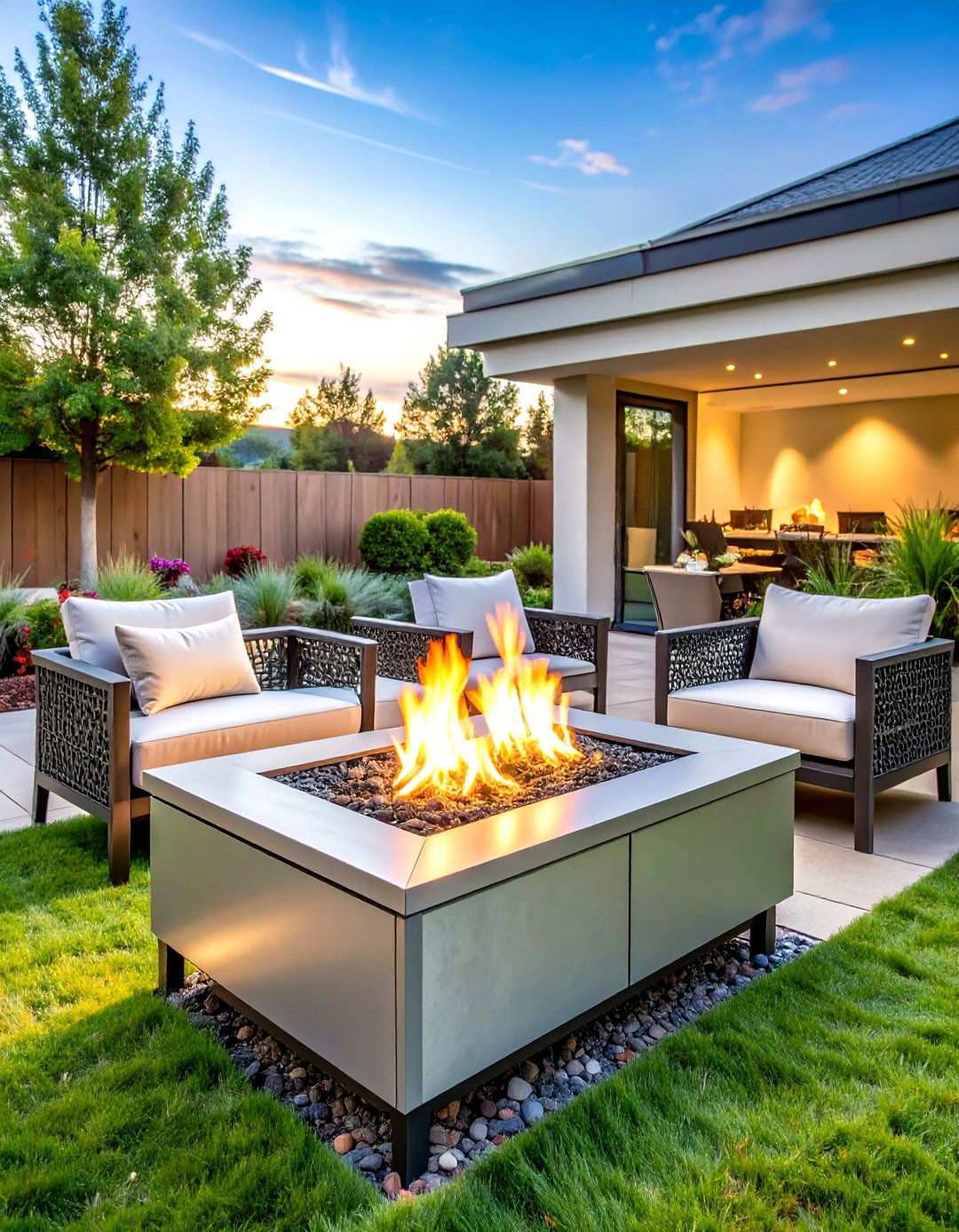 Modular Steel Fire Pit - 24 Metal Fire Pit Ideas
