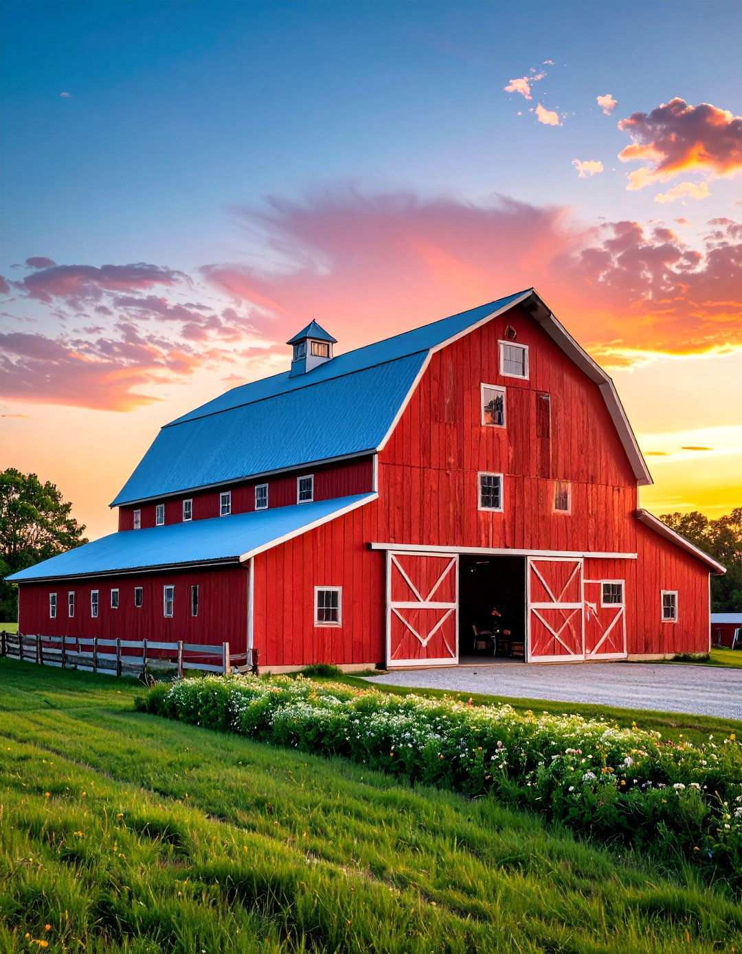 Monitor Style Barn Garage - 24 Rustic Garage Ideas