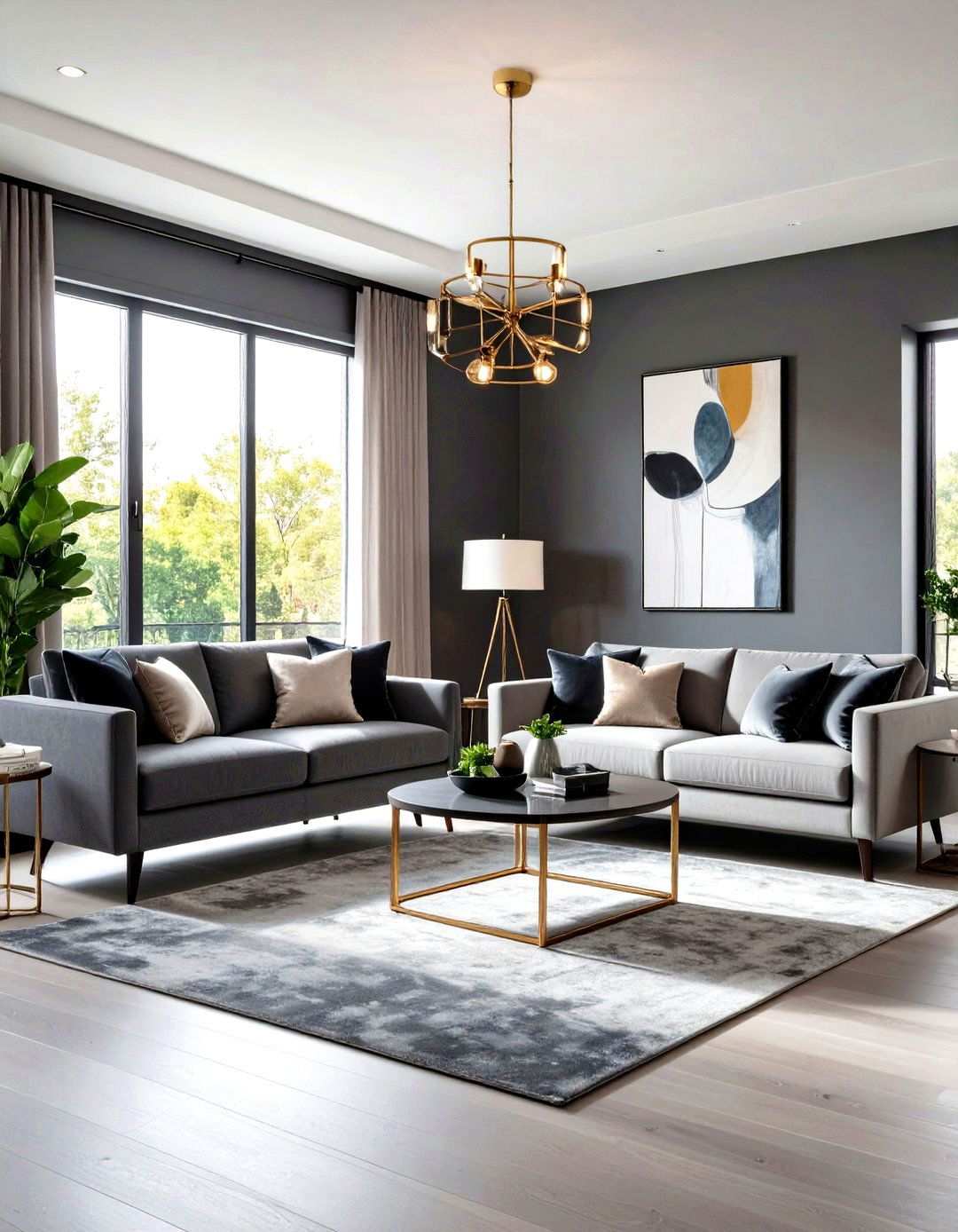 Monochromatic Gray Serenity Suite - 24 Therapist Office Decor Ideas