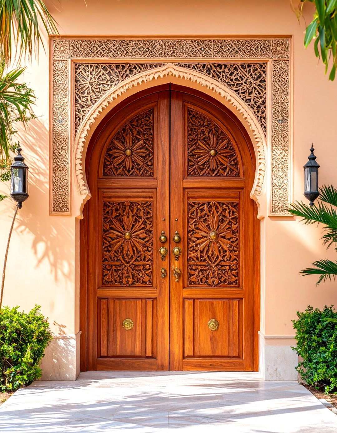 Moroccan Inspired Design Elements - 24 Mediterranean Front Door Ideas
