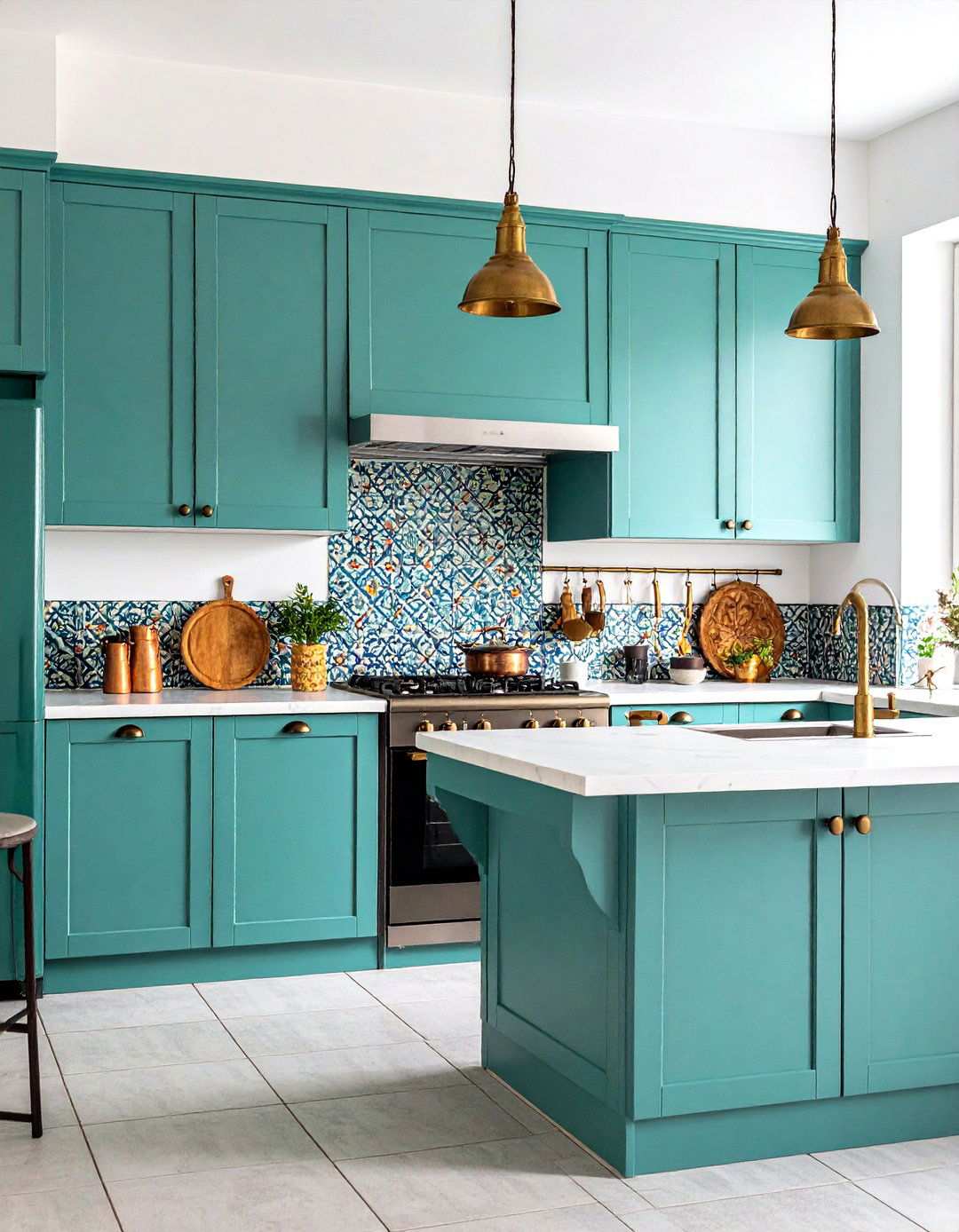 Moroccan Inspired Kitchen Design - 24 Mediterranean Kitchen Ideas