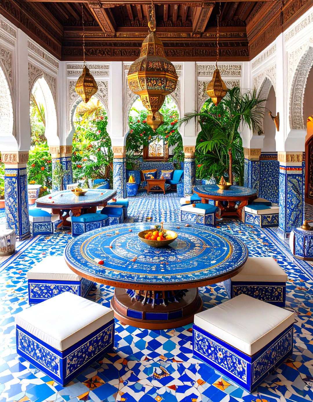 Moroccan Palace Gaming Oasis - 24 Luxury Game Room Ideas