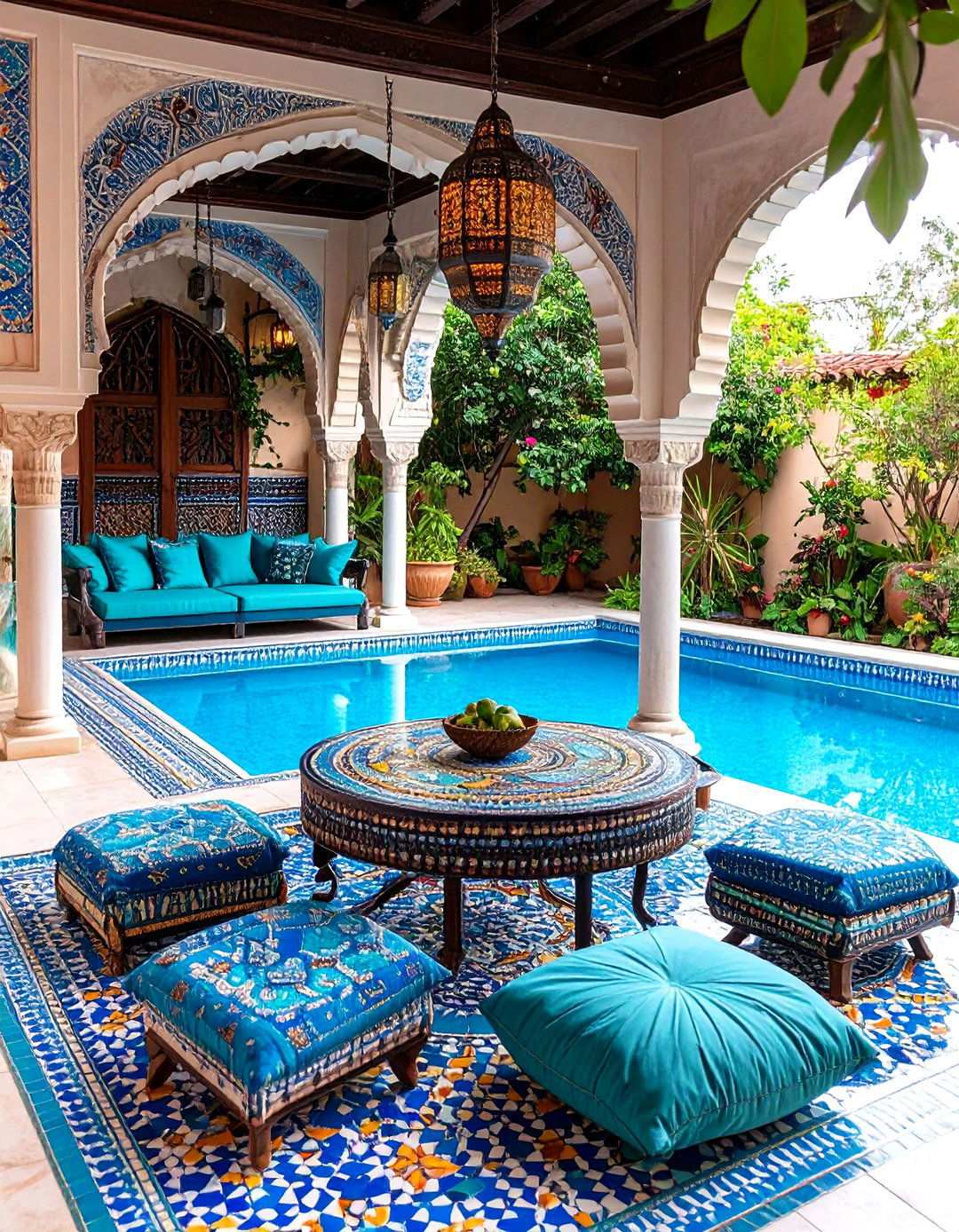 Moroccan Pergola Pool Gazebo - 24 Pool Gazebo Ideas