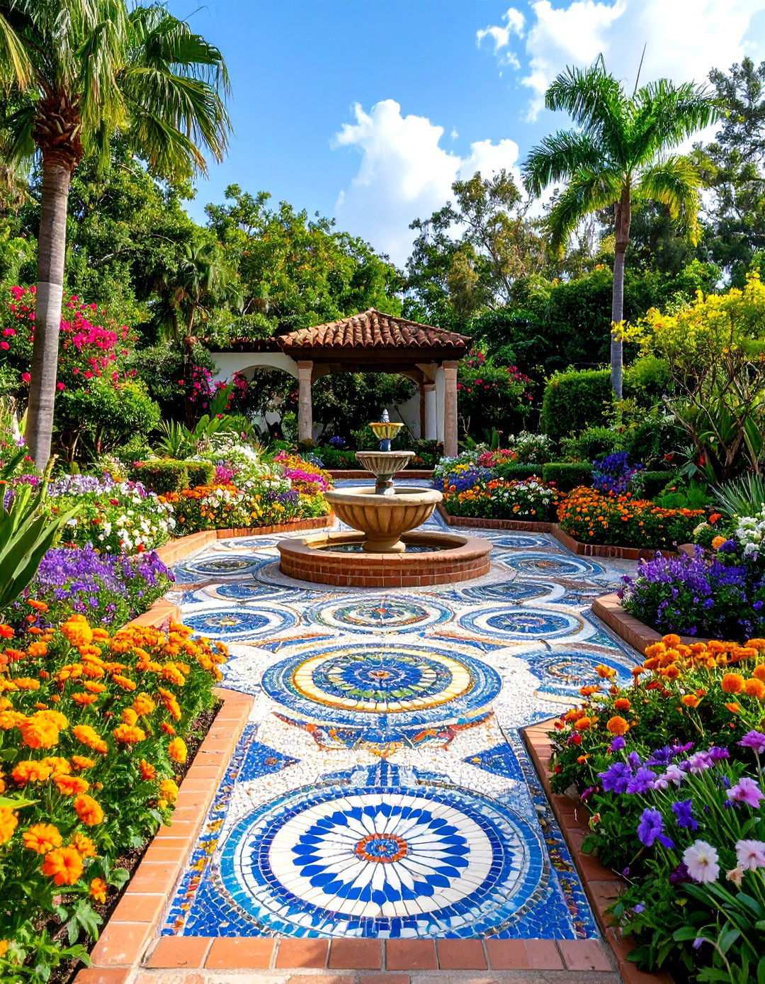 Mosaic Memory Gardens - 24 Mosaic Garden Ideas