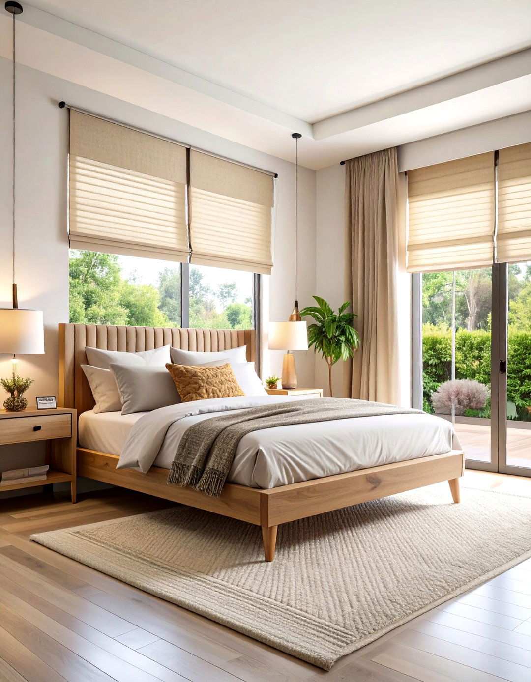 Motorized Cellular Shades for Energy Efficiency - 24 Window Treatments Ideas
