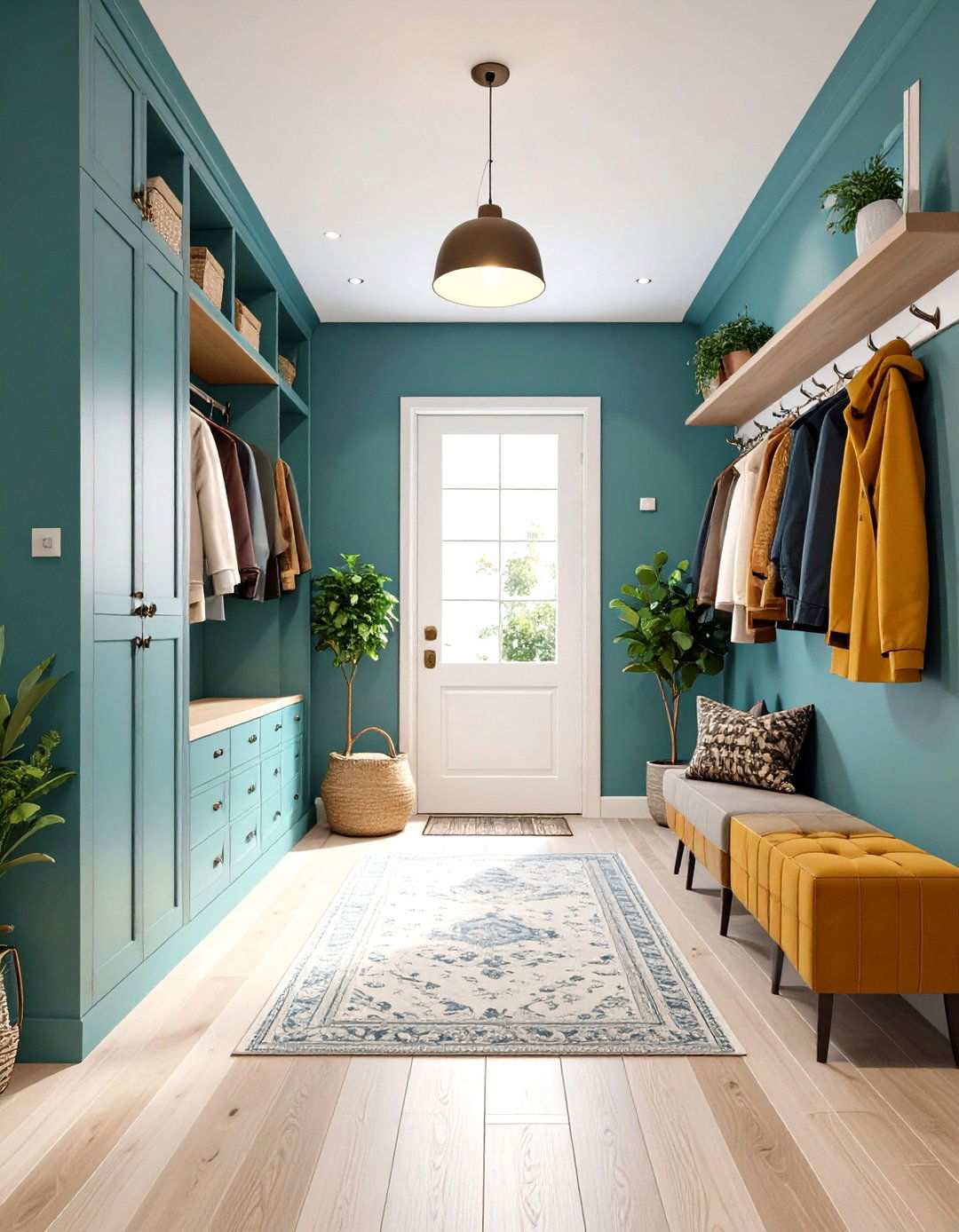 Mudroom Entryway Combo Design - 24 Mud Room Ideas