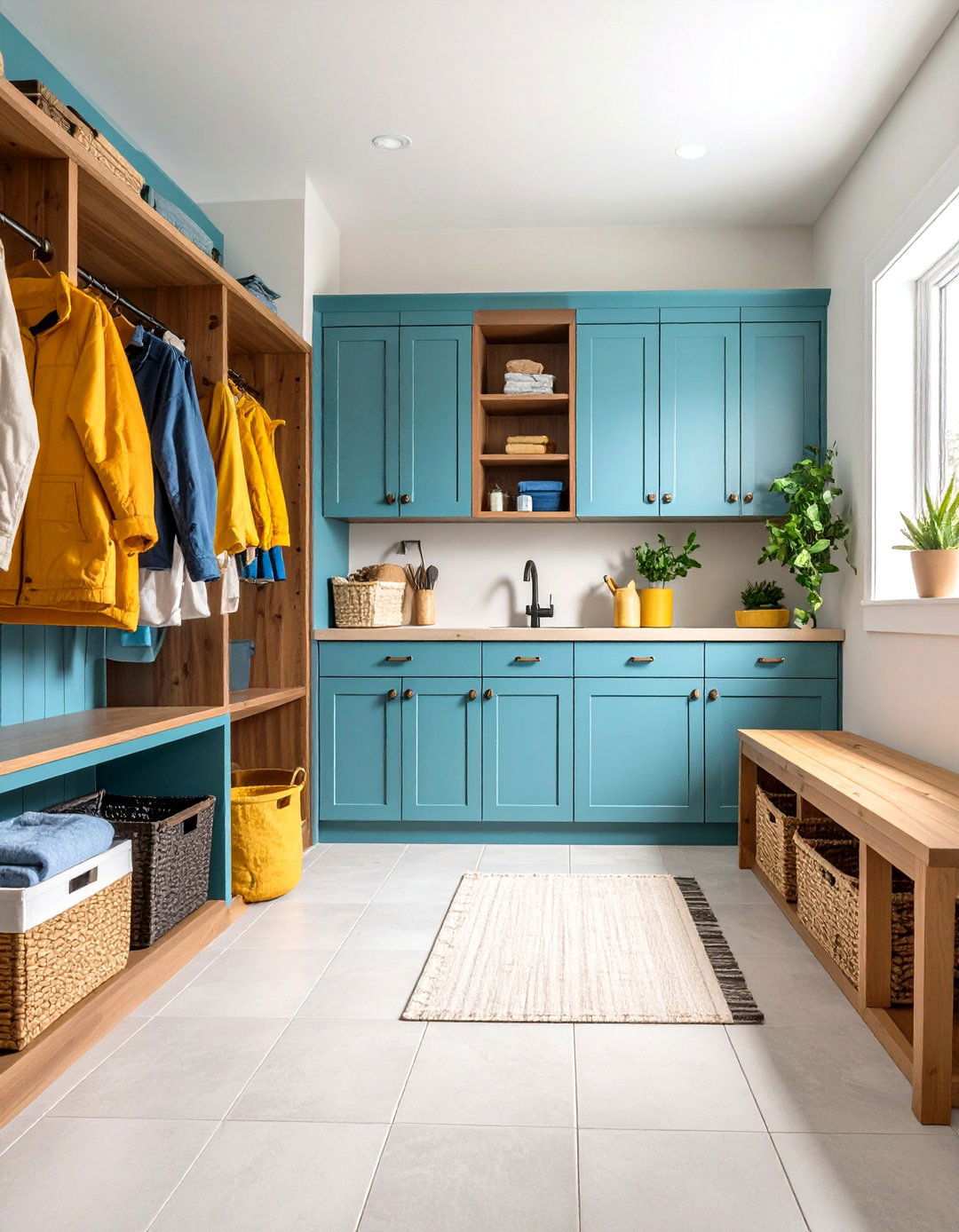 Mudroom Laundry Combination - 24 Laundry Room Decor Ideas
