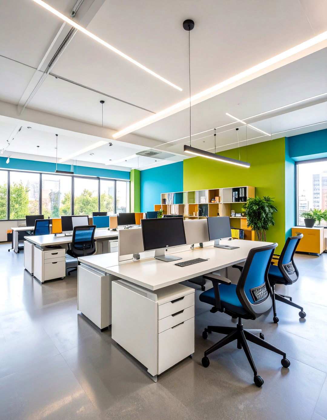 Multi Functional Office Space - 24 Modern Home Office Ideas
