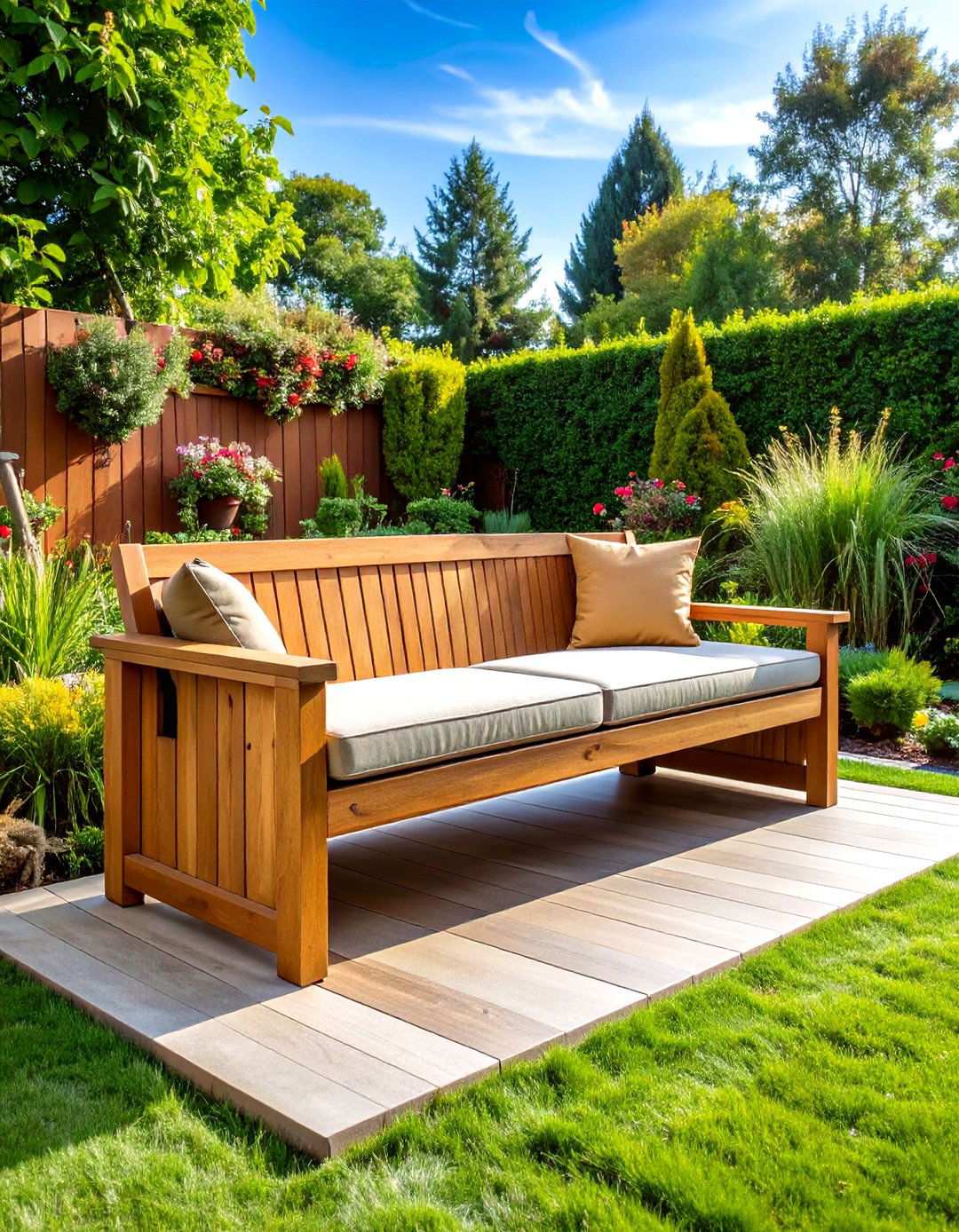 Multi Functional Storage Benches - 24 Outdoor Storage Ideas
