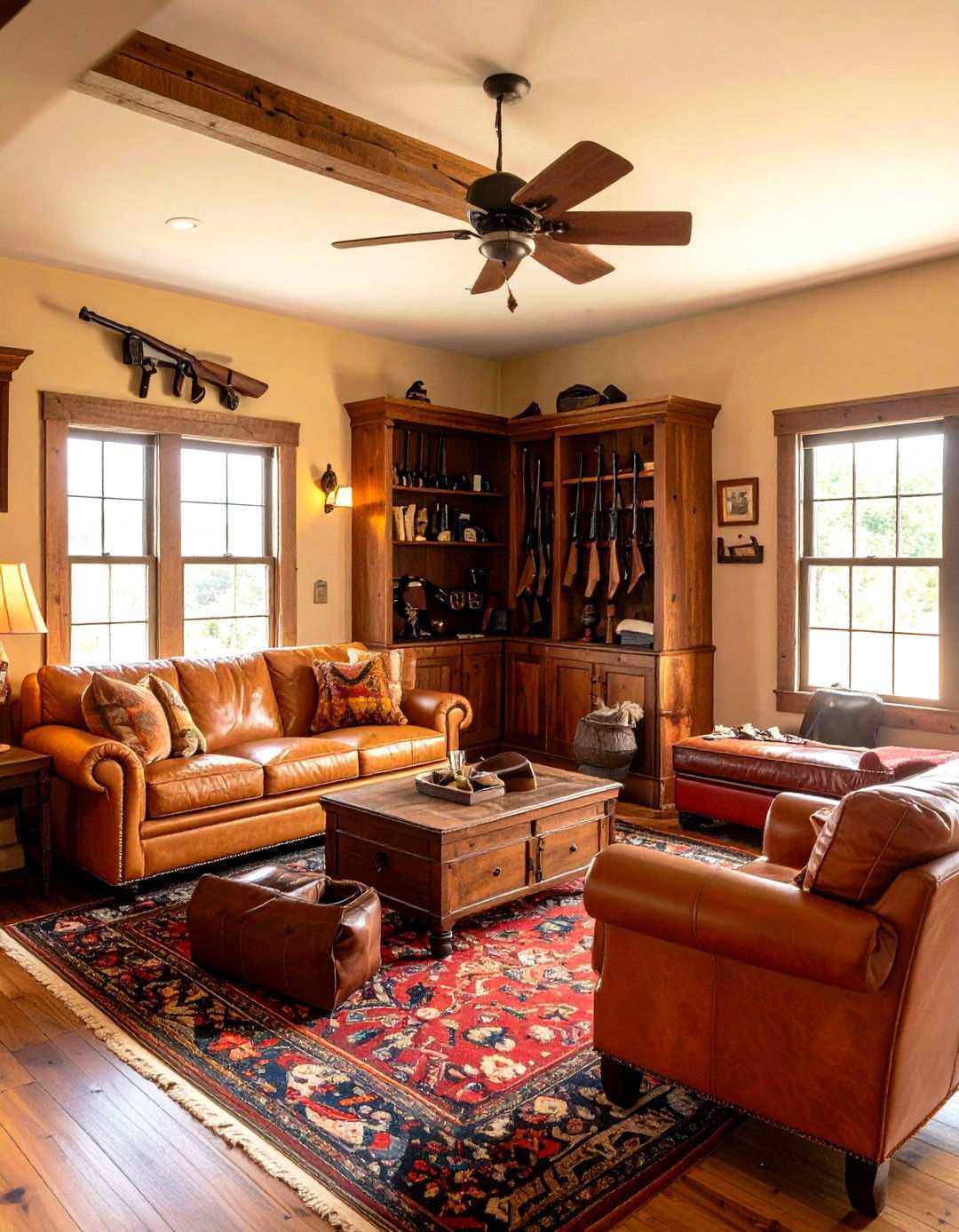 Multi Generation Family Heritage Room - 24 Man Cave Gun Room Ideas
