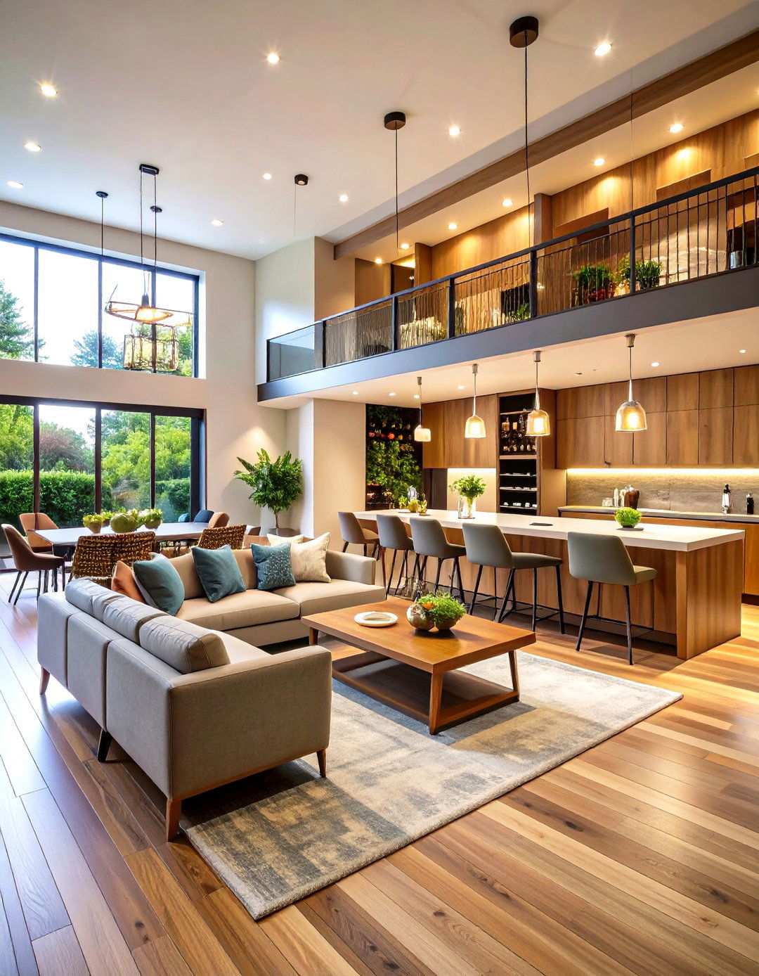 Multi Level Entertainment Hub - 24 Mini Bar Ideas
