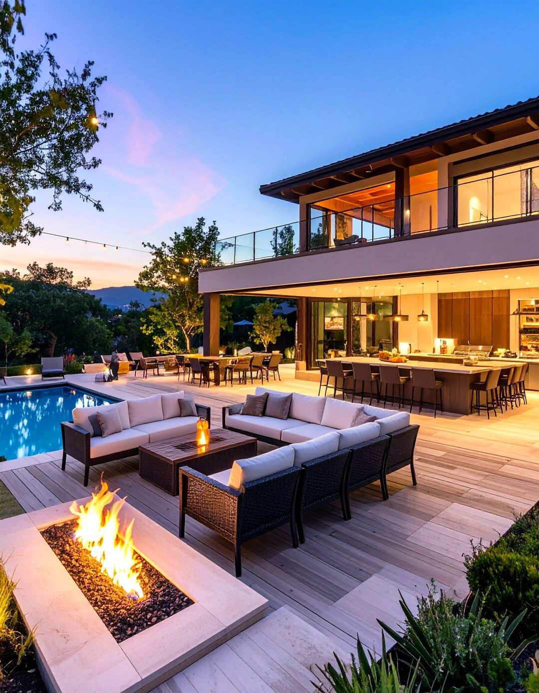 Multi Level Entertainment Terraces - 24 Terraced Garden Ideas