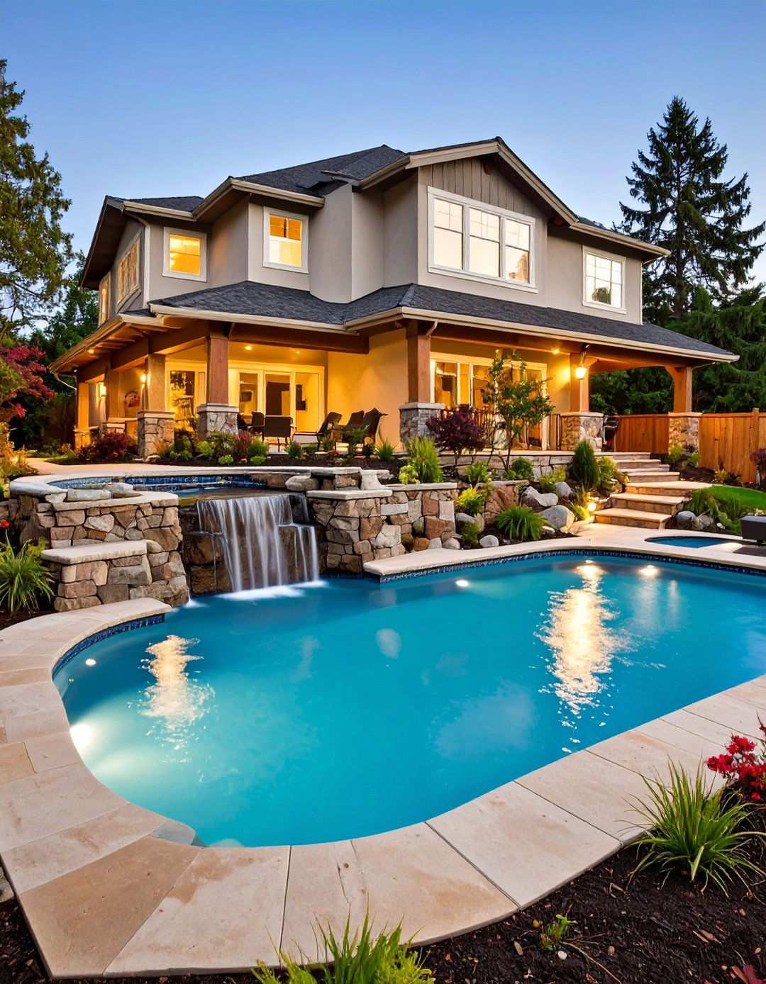 Multi Level Plunge Pool Landscape - 24 Plunge Pool Ideas