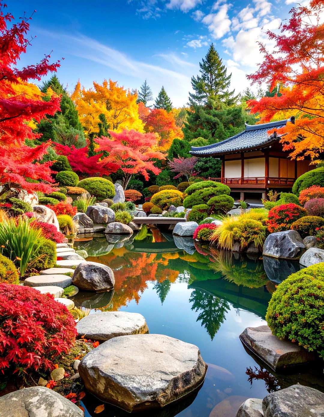 Multi Level Rock Gardens - 24 Pond Edging Ideas