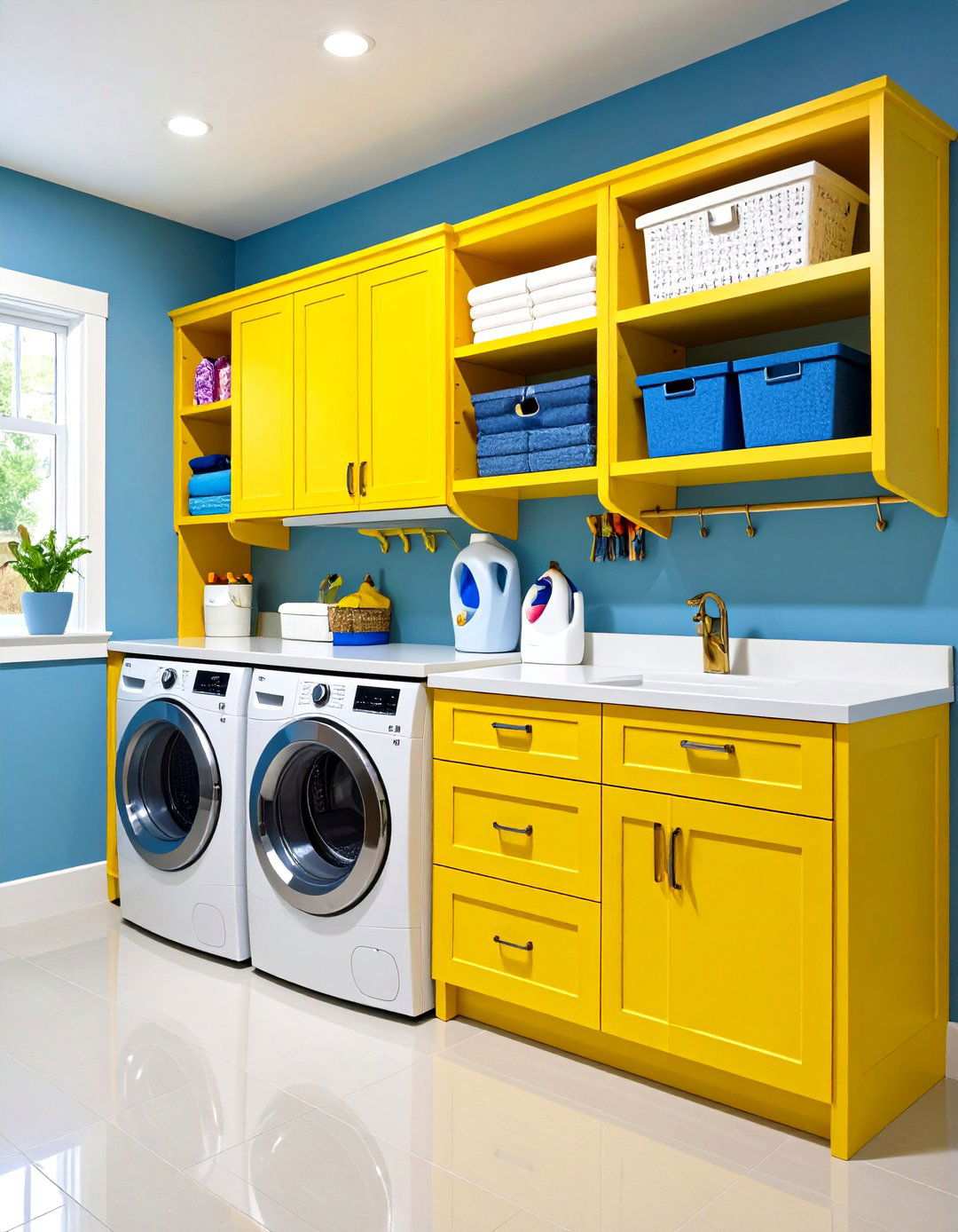 Multi Level Storage Solutions - 24 Utility Room Ideas