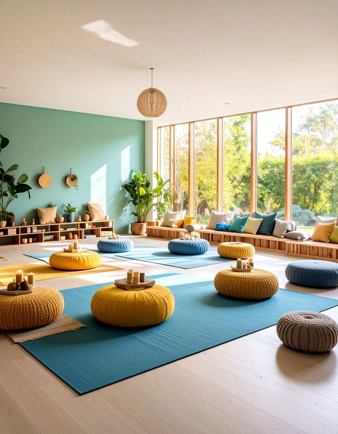 Multi purpose Meditation Area - 24 meditation room ideas