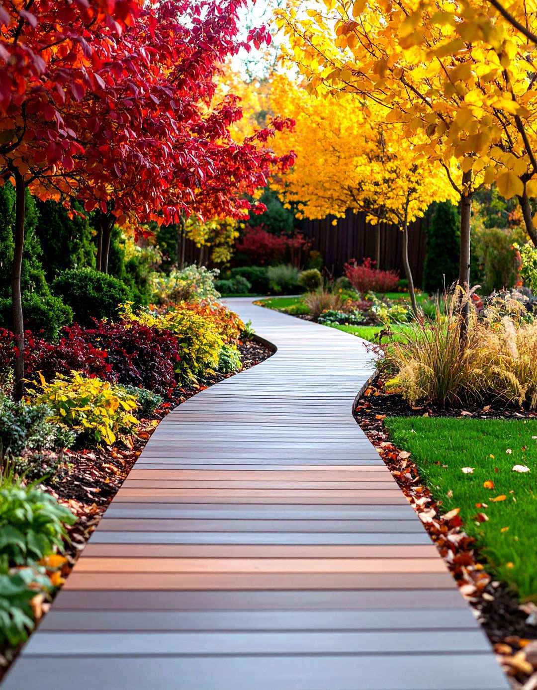Multi Season Pathway Adaptations - 24 Mulch Pathway Ideas