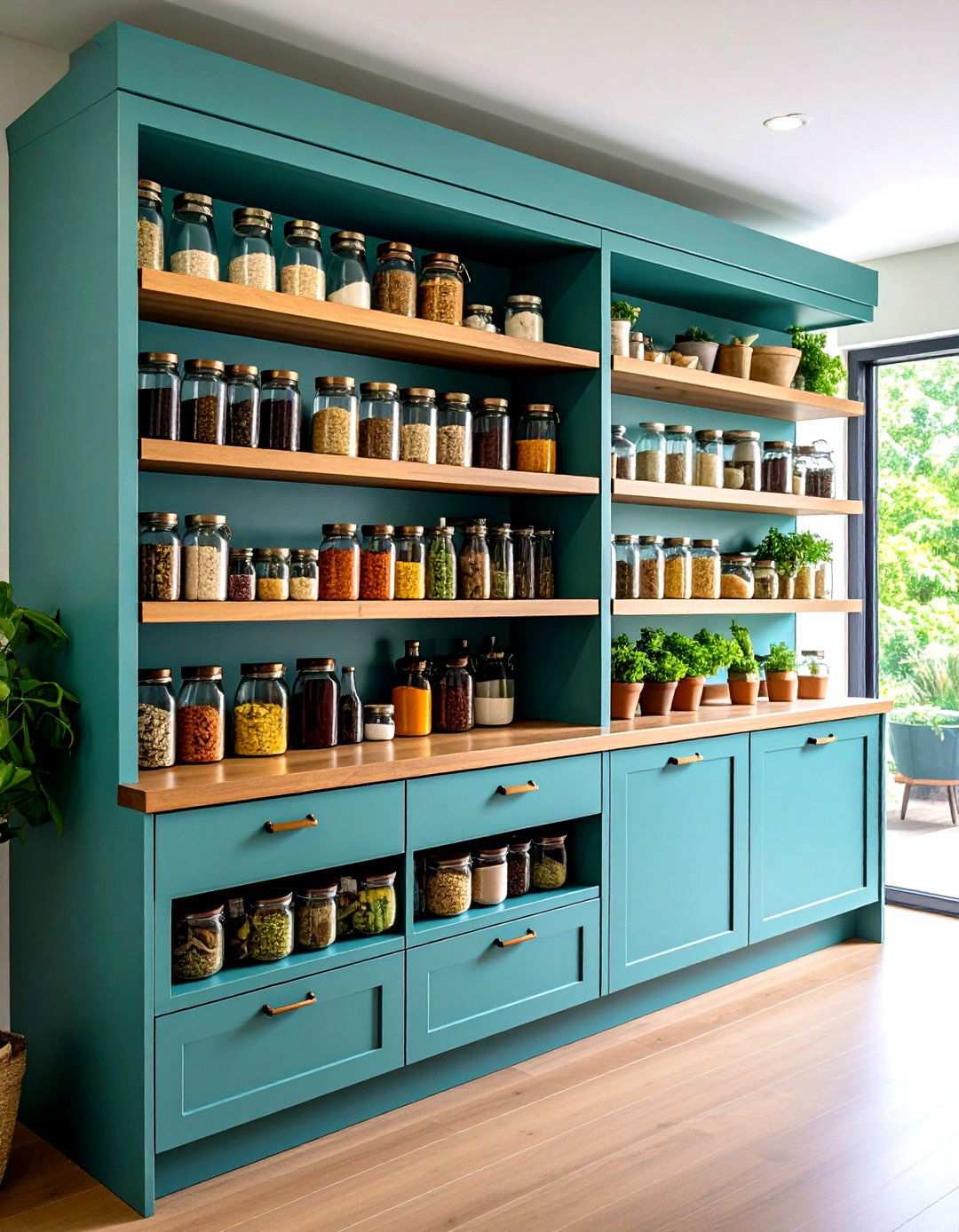 Multi Tier Cabinet Shelf Risers - 24 Spice Rack Ideas