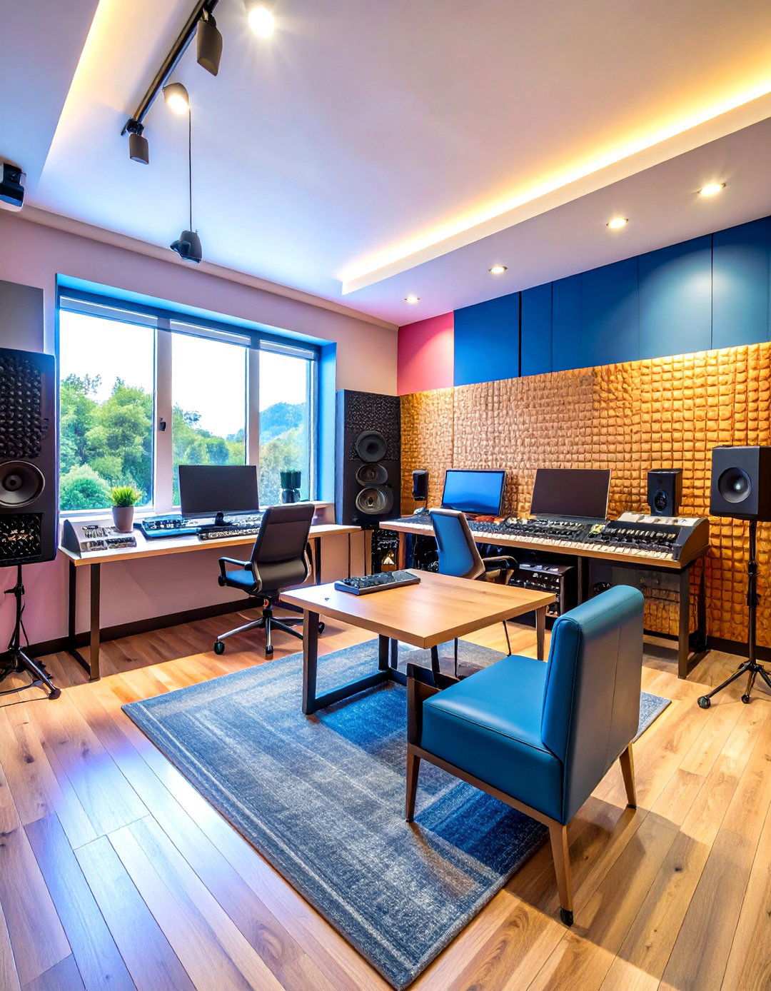 Music Production Lounge - 24 Teen Hangout Room Ideas