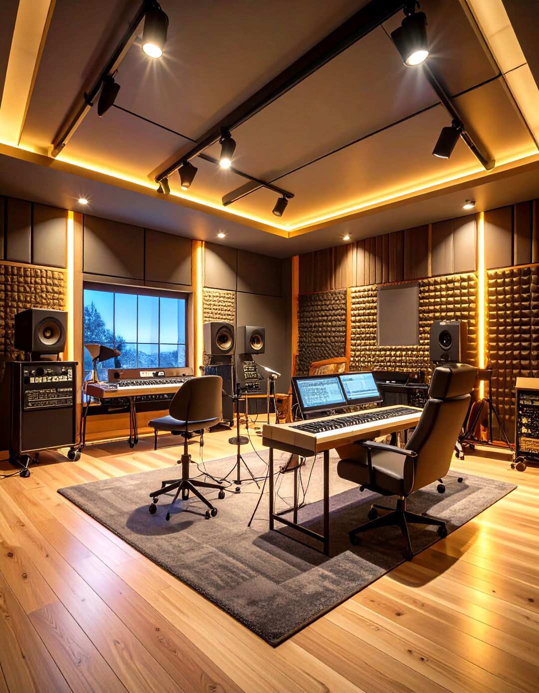 Music Studio Haven - 24 She Shed Interior Ideas