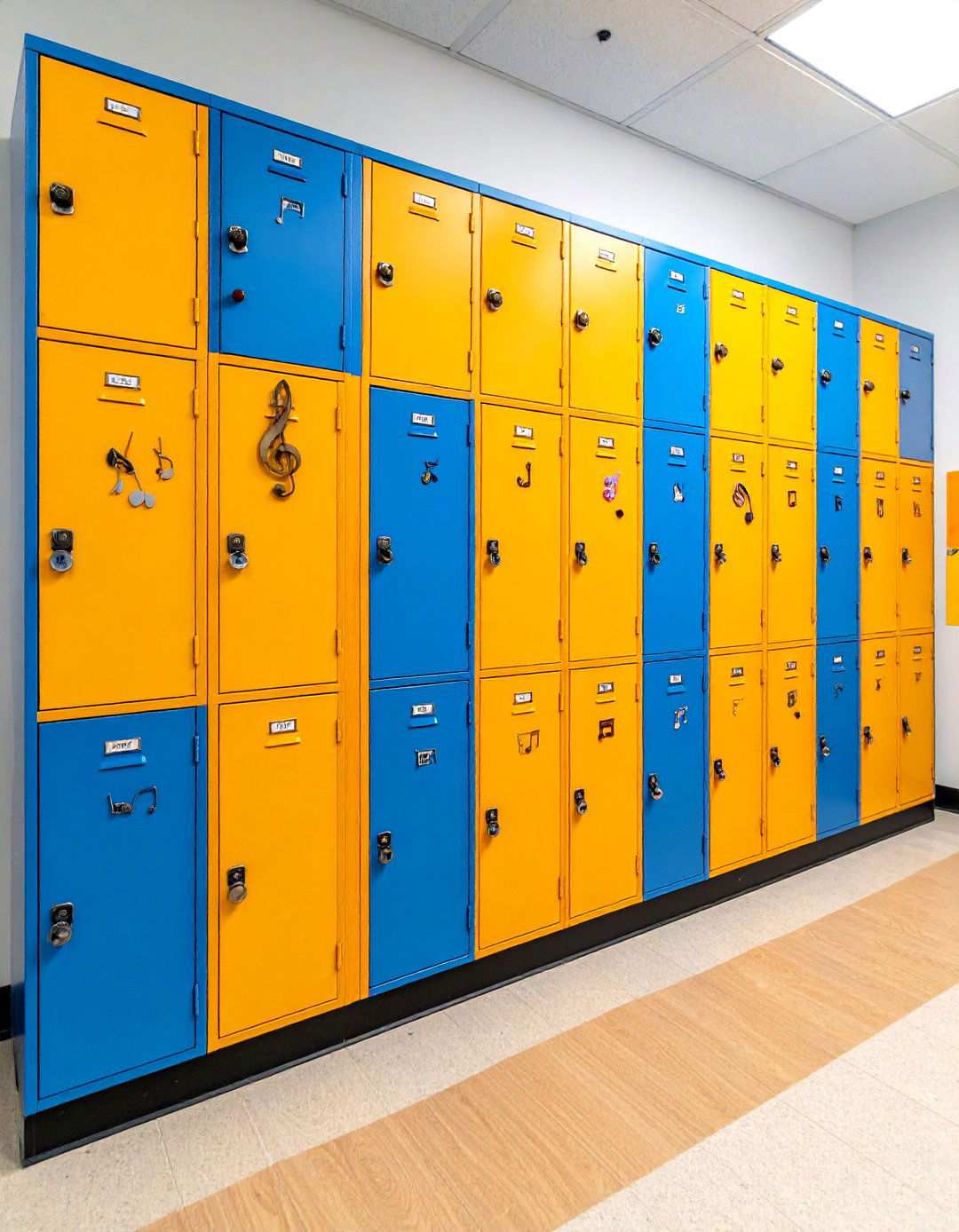 Musical Melody Maker Theme - 24 Locker Decor Ideas