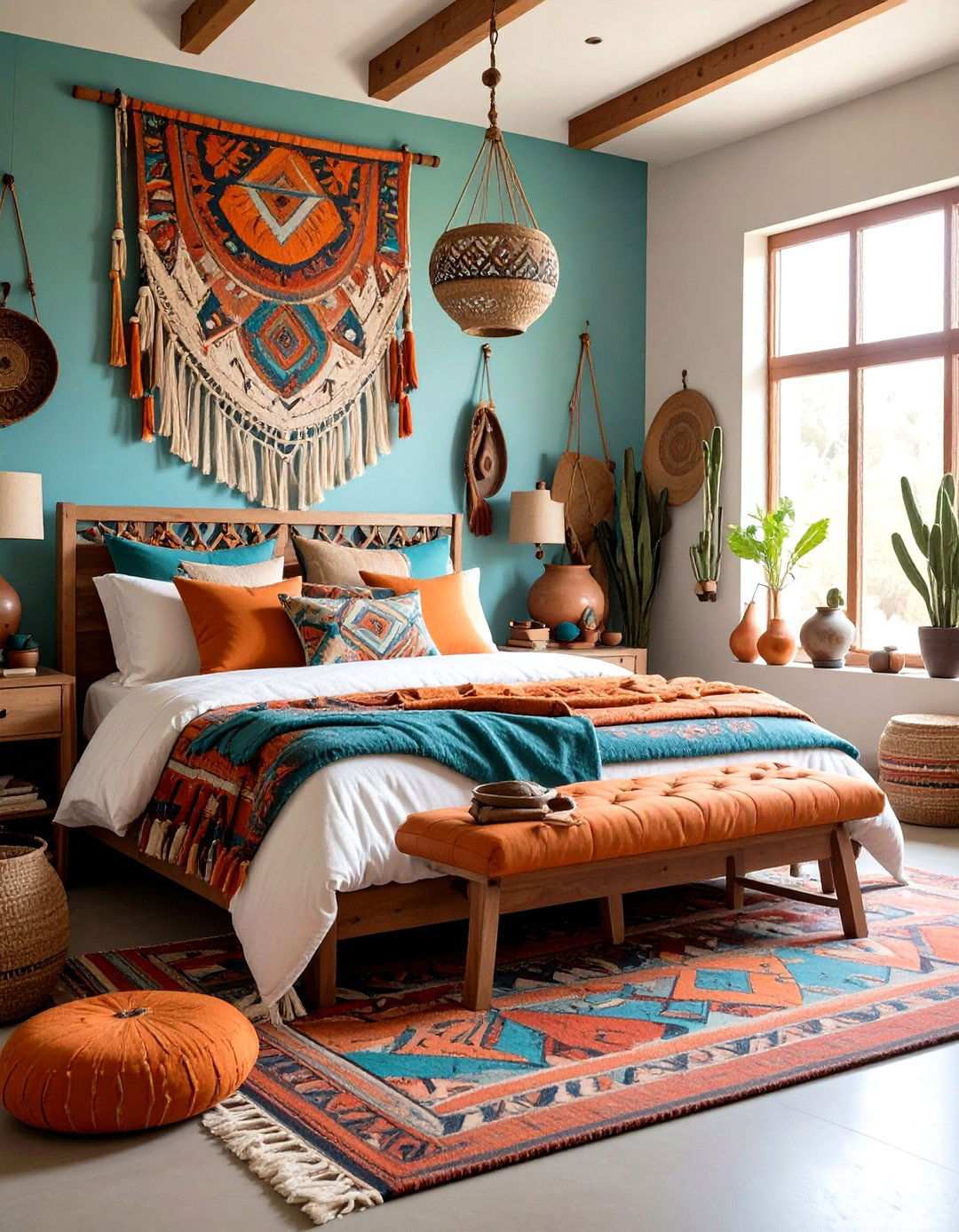 Native American Inspired Bedroom - 24 Western Bedroom Ideas
