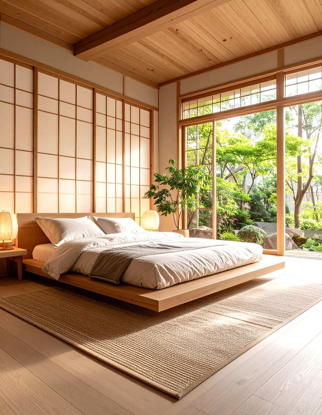 Natural Air Circulation Systems - 24 Japanese Bedroom Design Ideas