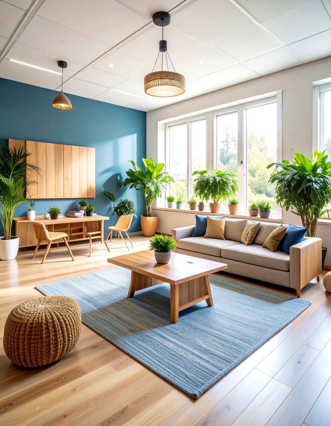 Natural Biophilic Therapy Room - 24 Therapist Room Ideas