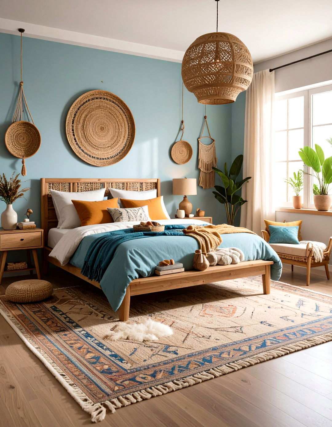 Natural Fiber Textile Focus - 24 Master Bedroom Ideas