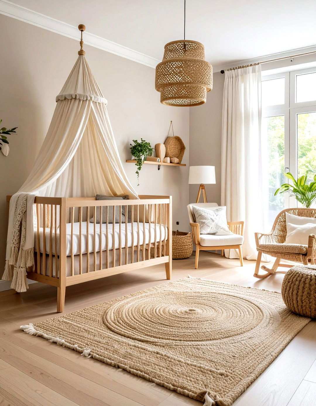 Natural Jute and Cotton Nursery - 24 Neutral Nursery Ideas