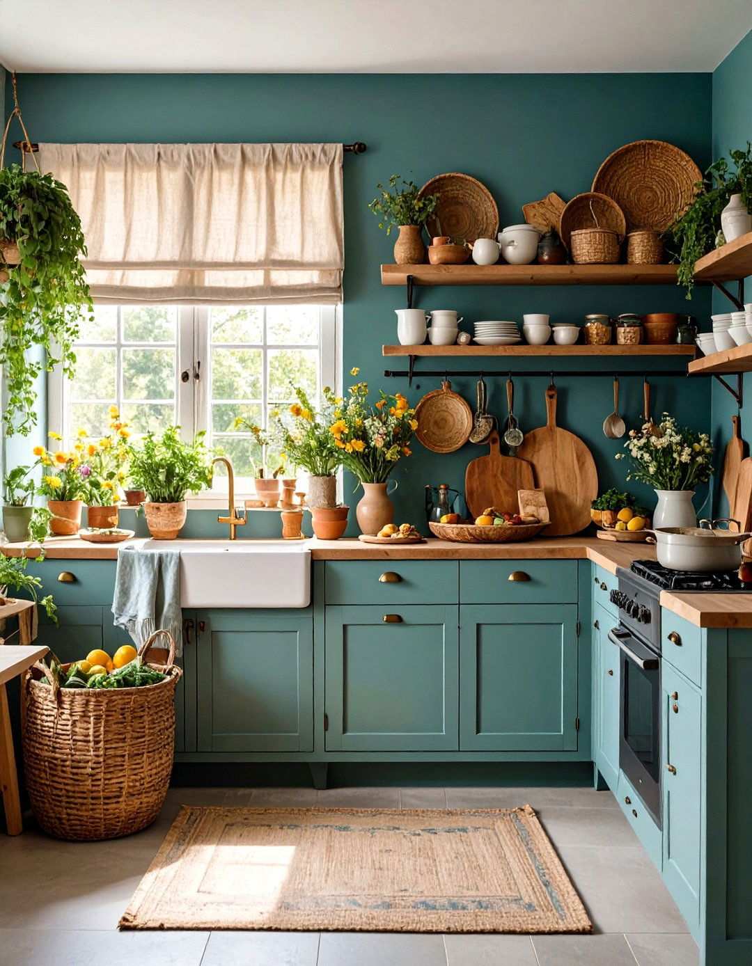 Natural Kitchen Textures - 24 Scandinavian Kitchen Ideas