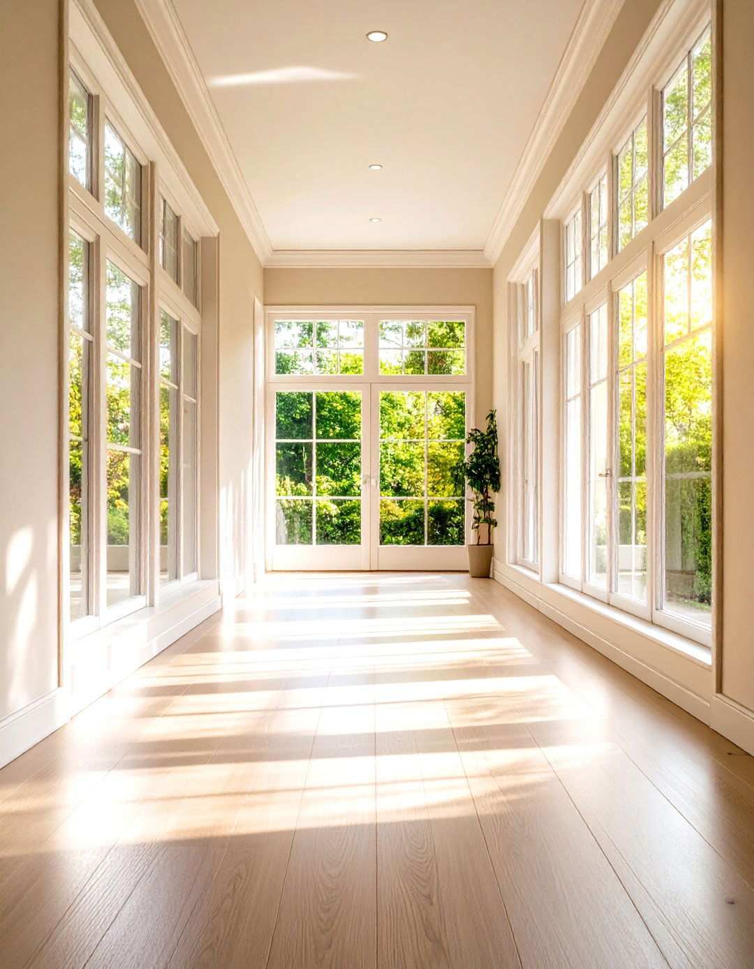 Natural Light Enhancement - 24 Narrow Hallway Ideas