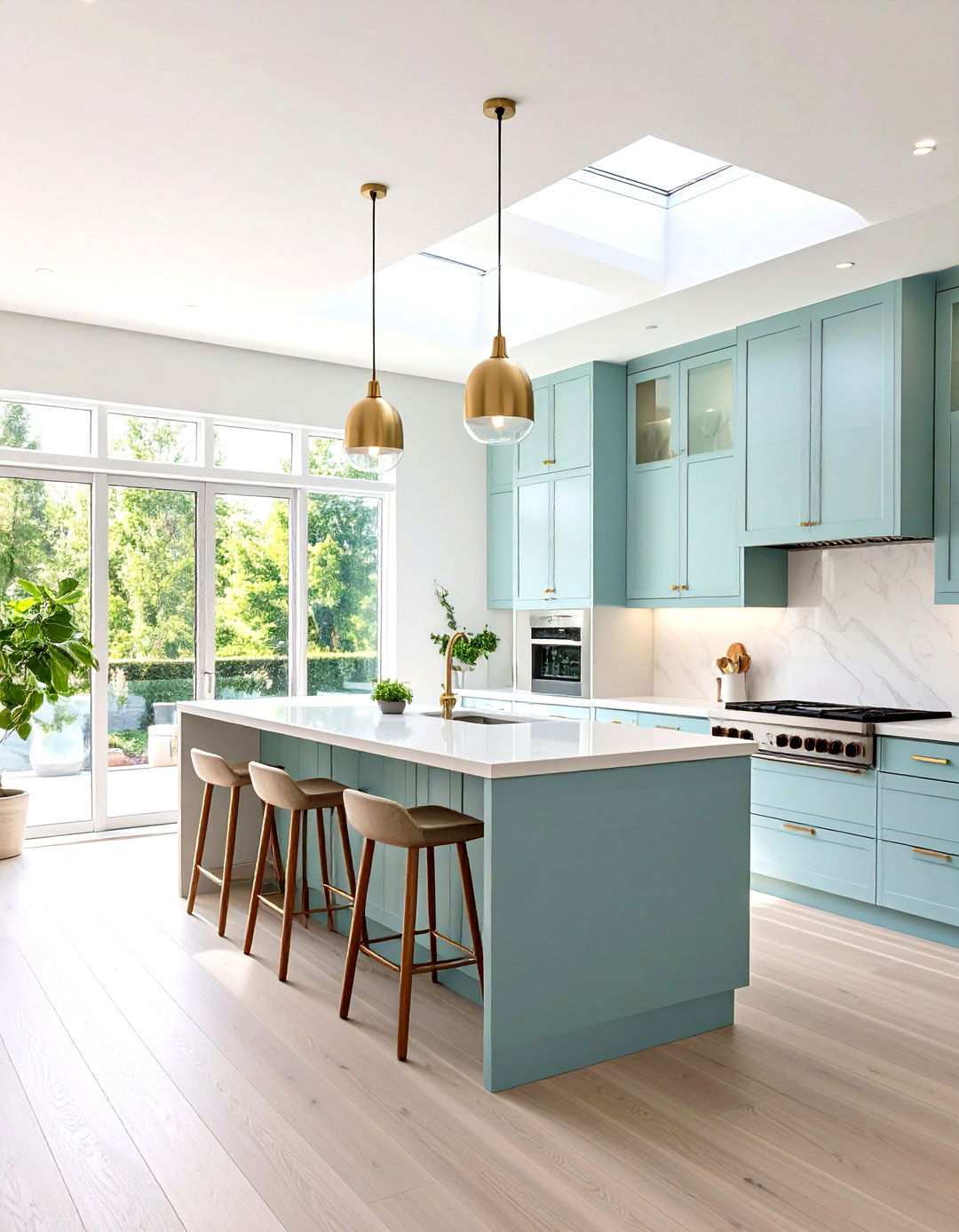 Natural Light Maximization - 24 Minimalist Kitchen Ideas