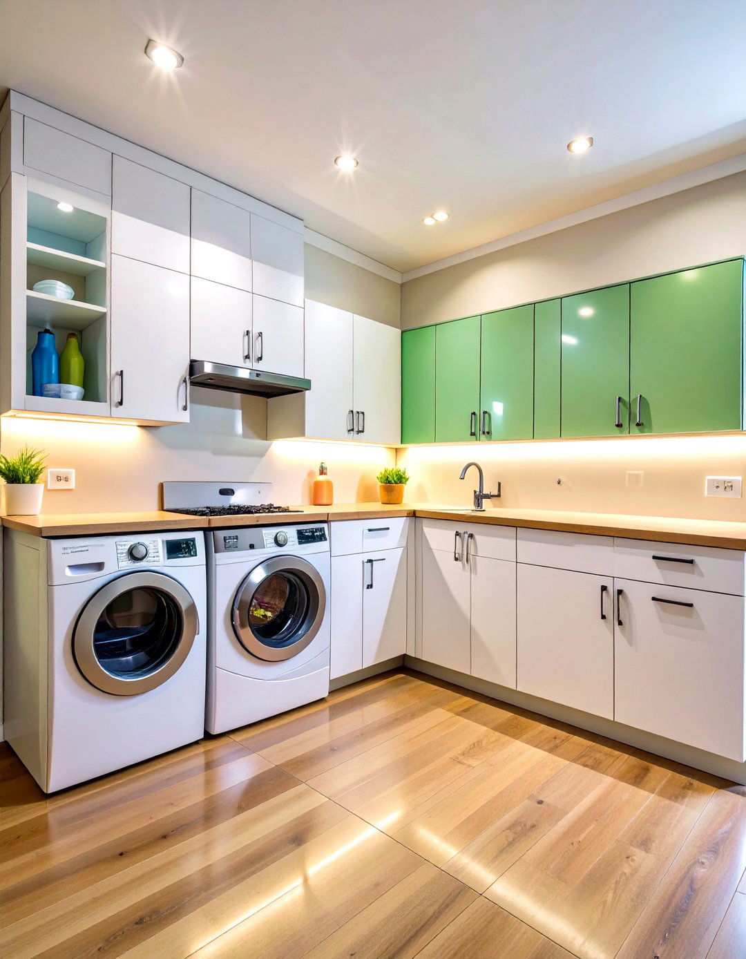 Natural Light Maximization - 24 Small Utility Room Ideas