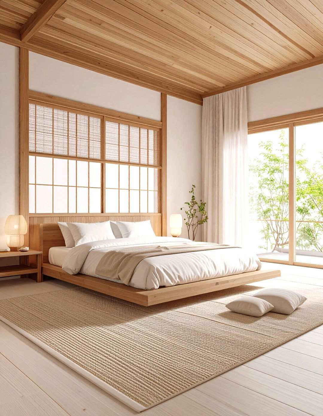 Natural Lighting and Ambiance - 24 Japanese Bedroom Ideas