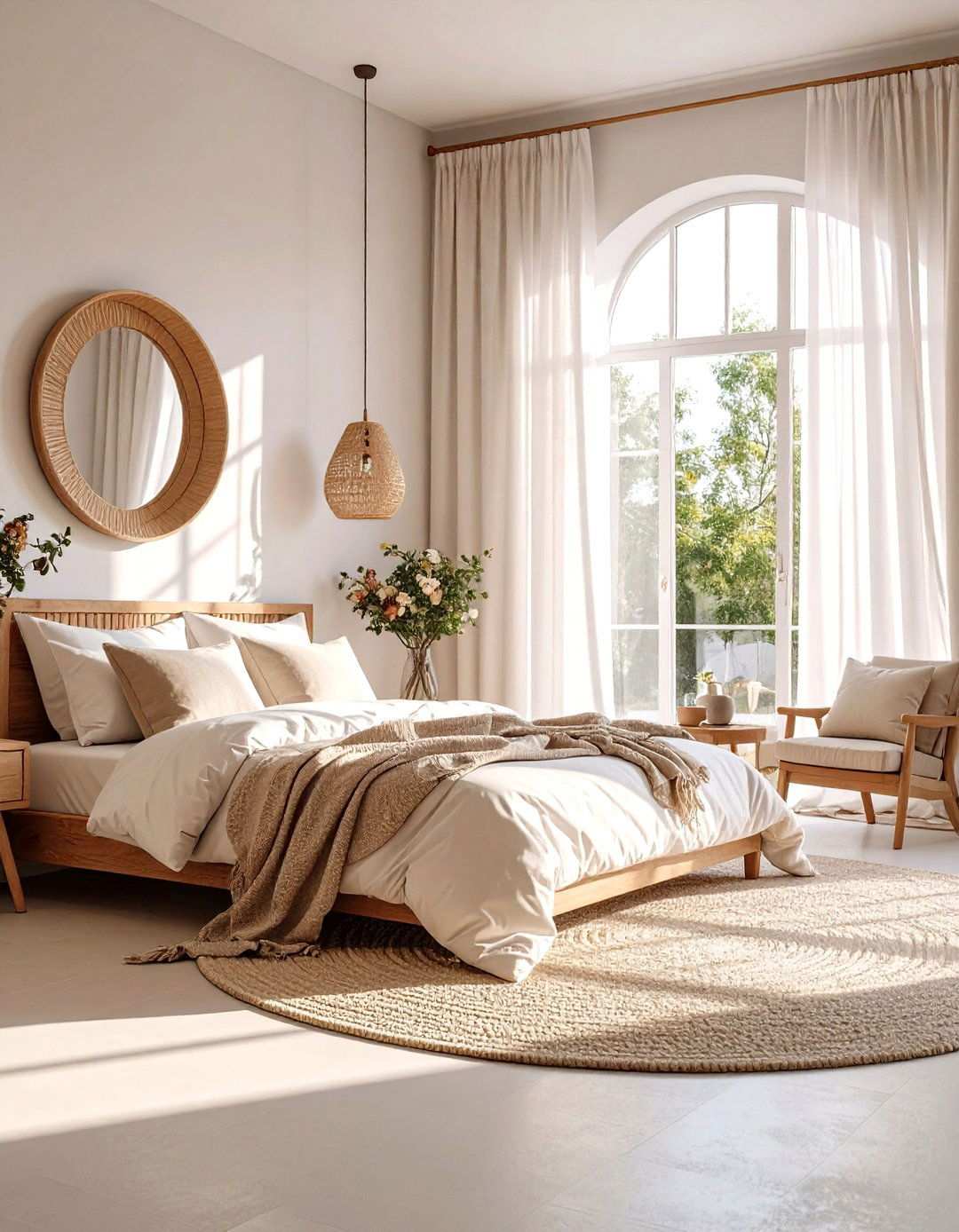 Natural Lighting Integration - 24 Scandinavian Bedroom Ideas